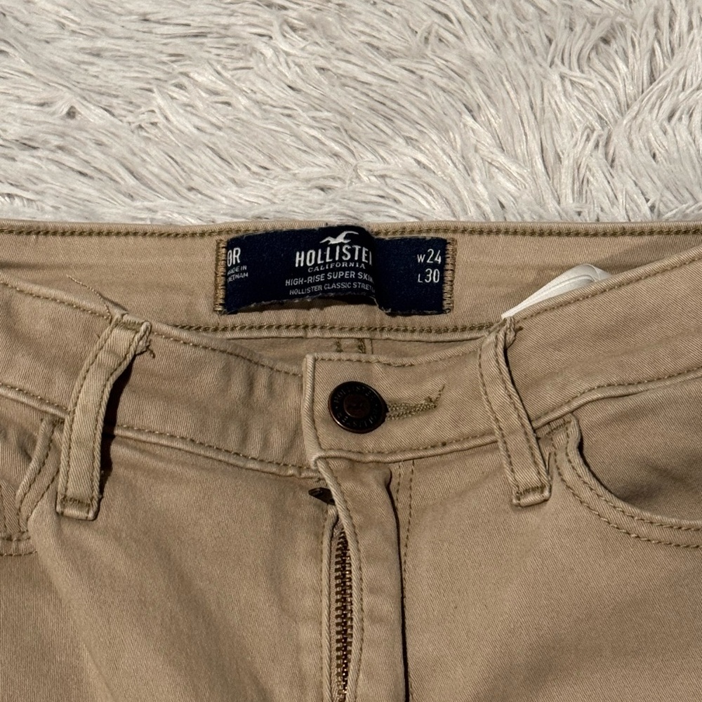 Hollister Men's Tan Jeans